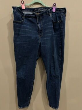 American Eagle Outfitters Skinny Jeans - Dark Indigo Blue